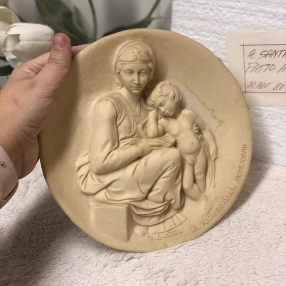 1981 'Madonna Profetica' Madonne Collectors Plate - Picture 6 of 7